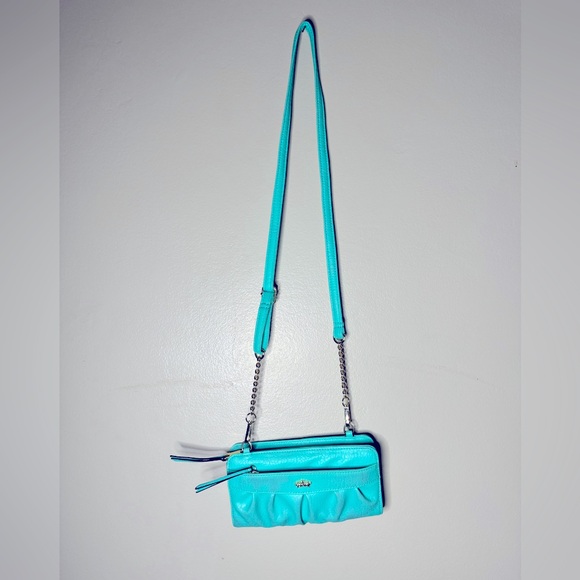 Juicy Couture turquoise purse/wallet - Picture 1 of 2